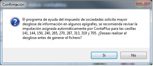 Impuesto de Sociedades con ContaPlus Flex
