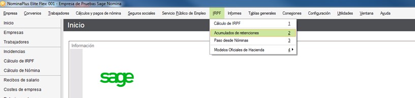 Presentación del Modelo 111 con NominaPlus