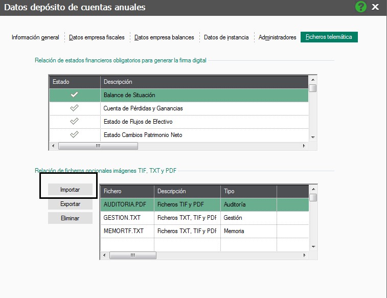 Cuentas Anuales con ContaPlus Flex