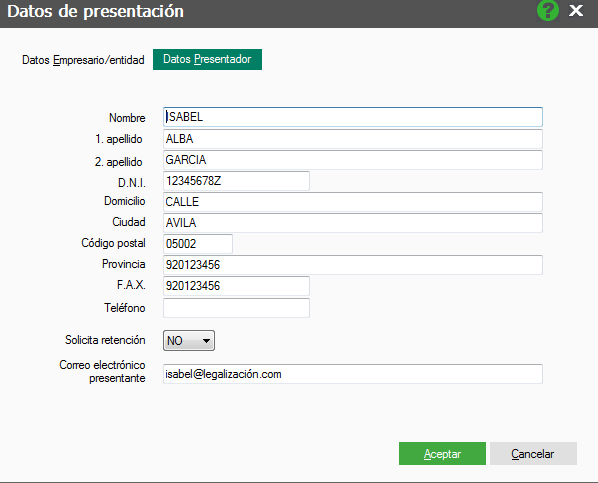 datos presentador