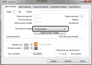Cierre y apertura de ejercicio en ContaPlus.