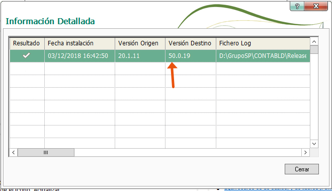 Como comprobar la Release que tengo instalada en Sage ContaPlus FacturaPlus TPVPlus NominaPlus 1