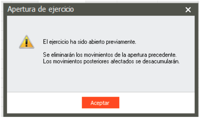 Apertura de Ejercicio en Gestión con Sage 200